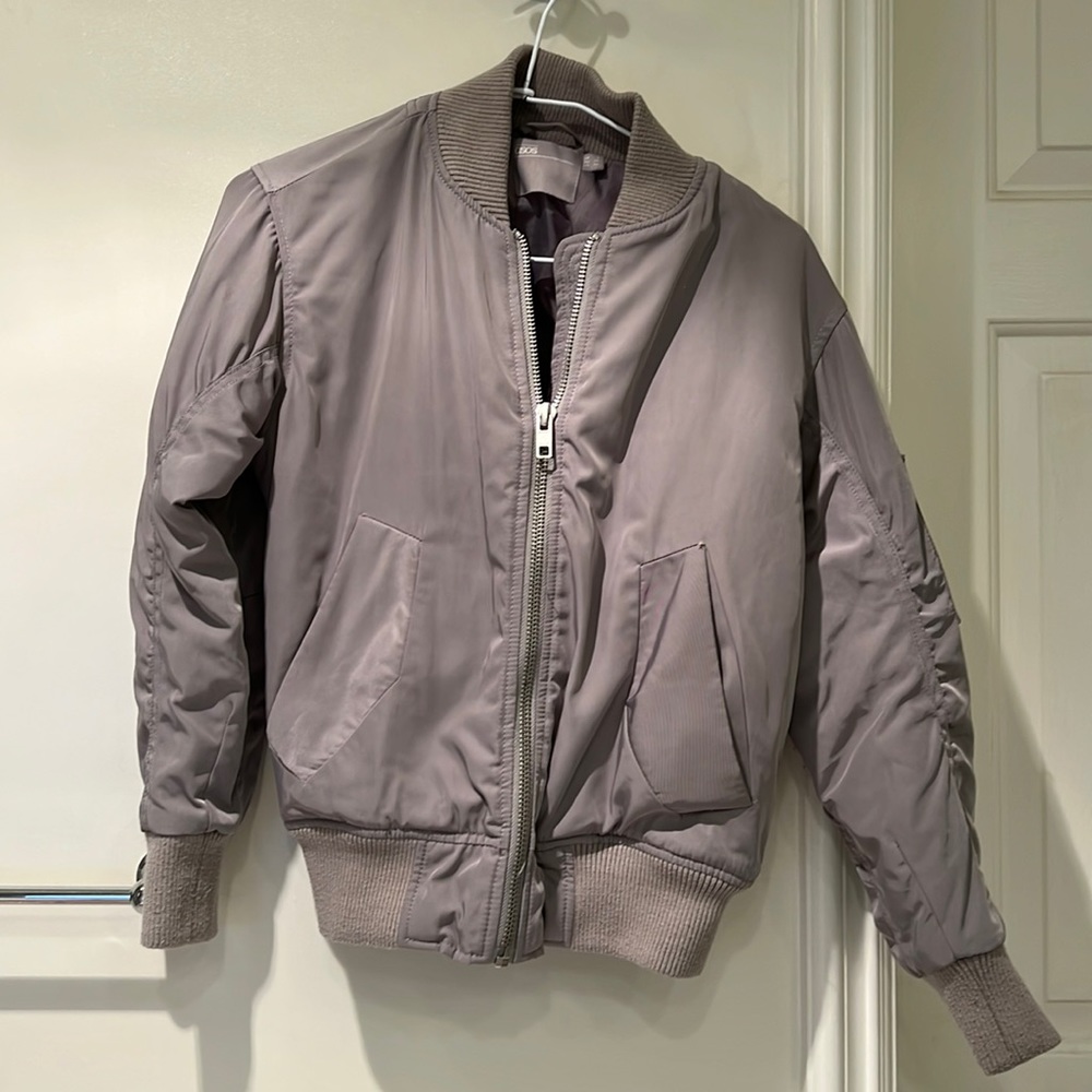Asos Gray Bomber Jacket US size 00